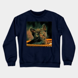 CAT REAL PHOTO Crewneck Sweatshirt